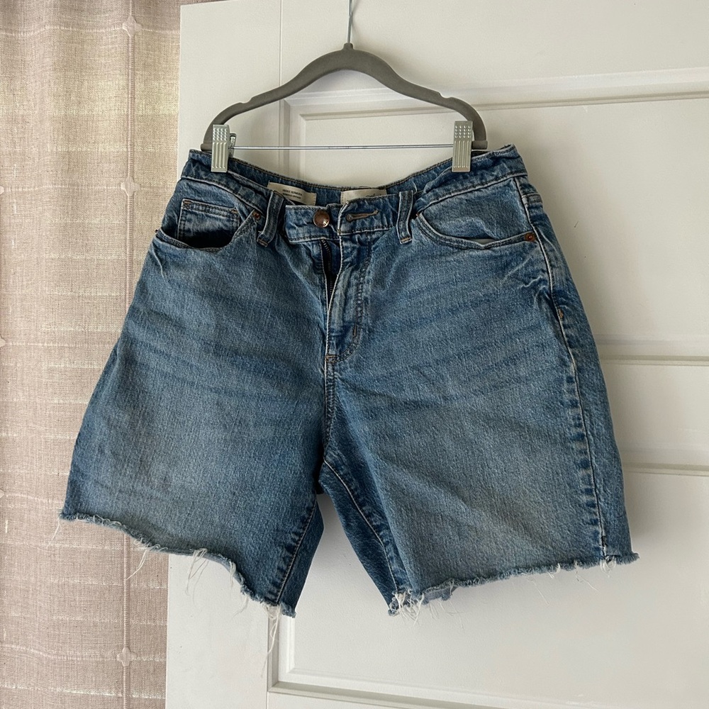 Target - Universal Thread - Classic Bermuda Denim Cutoff Shorts - Blue Jean